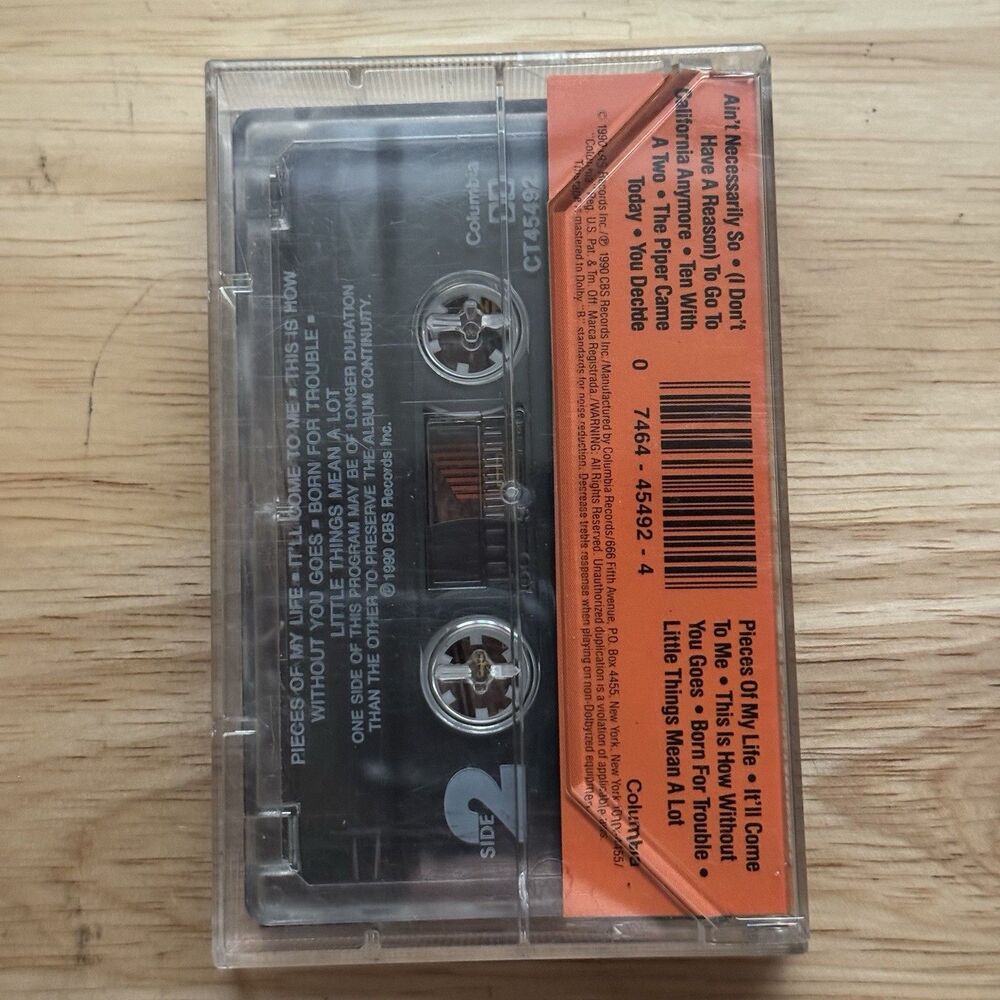 Willie Nelson Born For Trouble Cassette Tape 1990 Columbia CT45492 Country - Picture 2 of 5